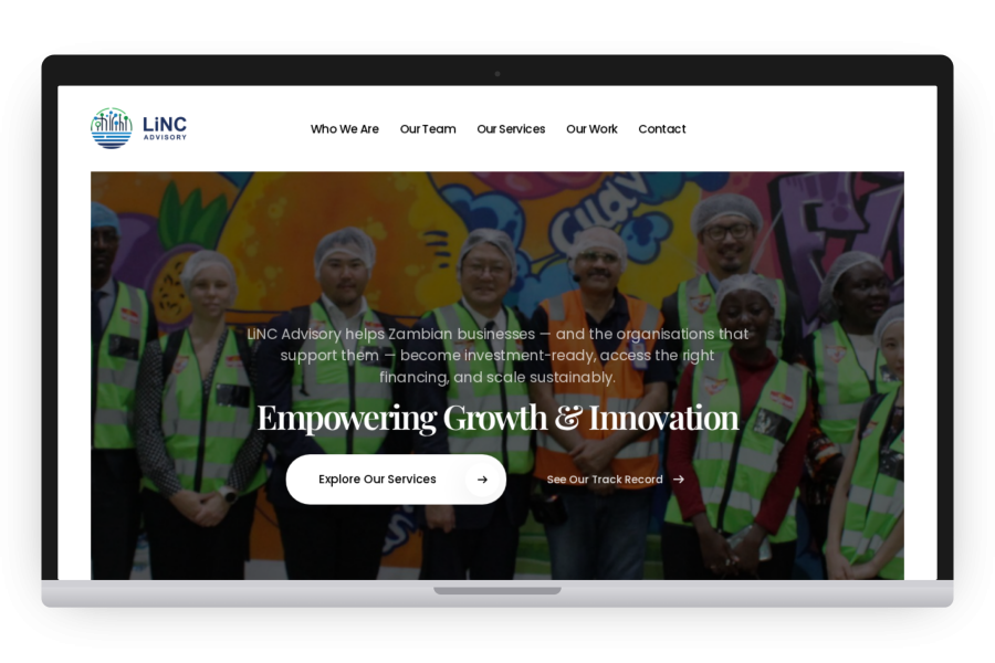 LiNC Advisory — business advisory website