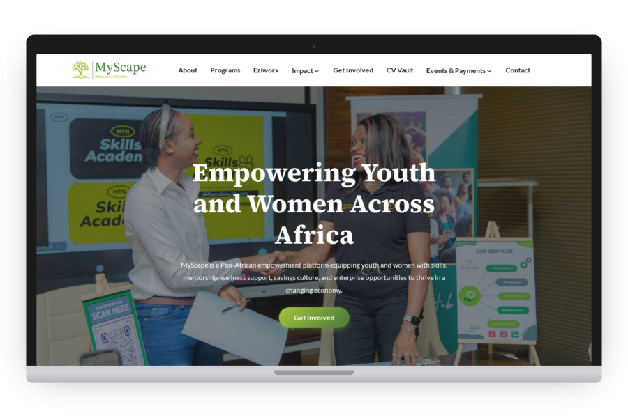 MyScape — Pan-African youth &amp; women empowerment platform